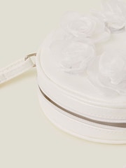 Angels By Accessorize Natural Girls Round Flower Bag - Image 3 of 3