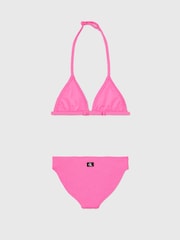 Calvin Klein Pink Triangle Bikini Set - Image 2 of 2