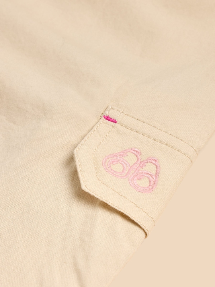 White Stuff Natural Colette Cargo 100% Cotton Trousers - Image 3 of 3 White Stuff Natural Colette Cargo 100% Cotton Trousers - Image 3 of 3