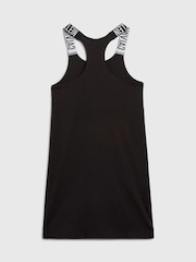 Calvin Klein Black Logo Strap Tank Dress - Image 2 of 2