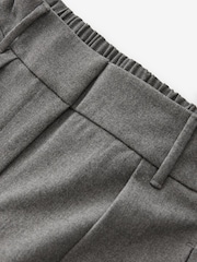 Grey Elastic Back Wide Leg Trousers - Image 8 of 9