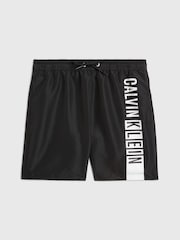 Calvin Klein Black Medium Drawstring Swim Shorts - Image 1 of 4