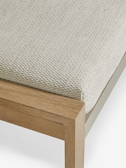 Natural Adelaide 4 Seater Dining Table and Bench Set - Image 8 of 8