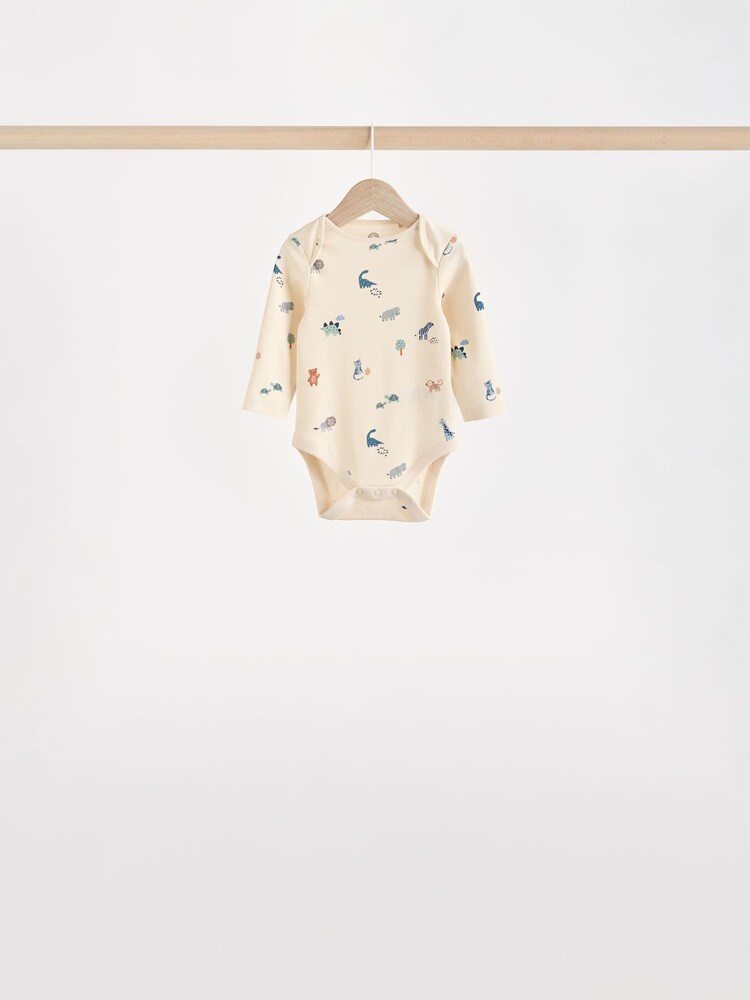 Teal Blue 7 Pack Baby Bodysuits