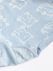 Blau/Bär - Baby-Bodys im 5er-Pack - Bild 11 von 13