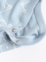 Blau/Bär - Baby-Bodys im 5er-Pack - Bild 12 von 13