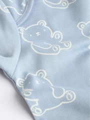 Blau/Bär - Baby-Bodys im 5er-Pack - Bild 13 von 13