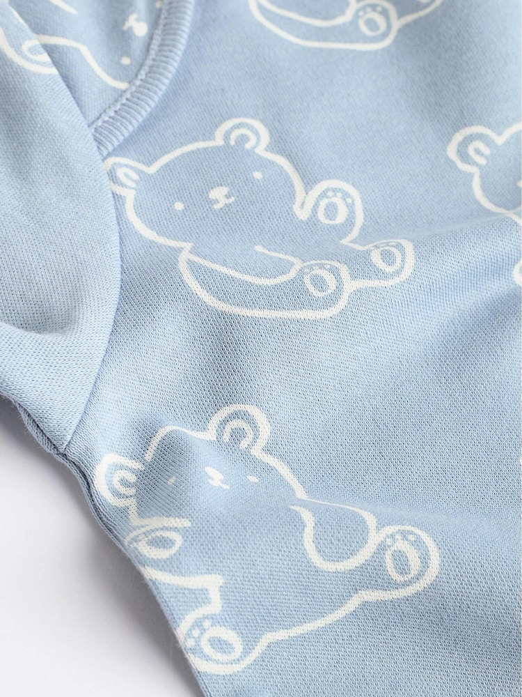 Blau/Bär - Baby-Bodys im 5er-Pack - Bild 13 von 13