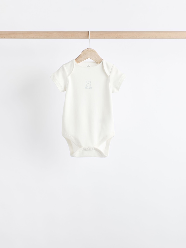 Ours bleu - Lot de 5 bodys bébé - Image 5 of 13