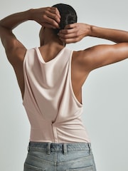 Reiss Nude Fernanda Corset Detail Vest - Image 4 of 5