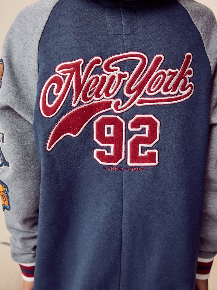 Navy Blue Varsity Badges All-In-One (3-16yrs) - Image 5 of 5