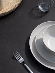 Maze Pewter Grey Roma 4 Seat Round Garden Dining Set - Image 4 of 6