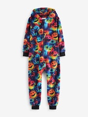 Multi Bright Happy Face Fleece All-In-One (3-16yrs) - Image 2 of 5
