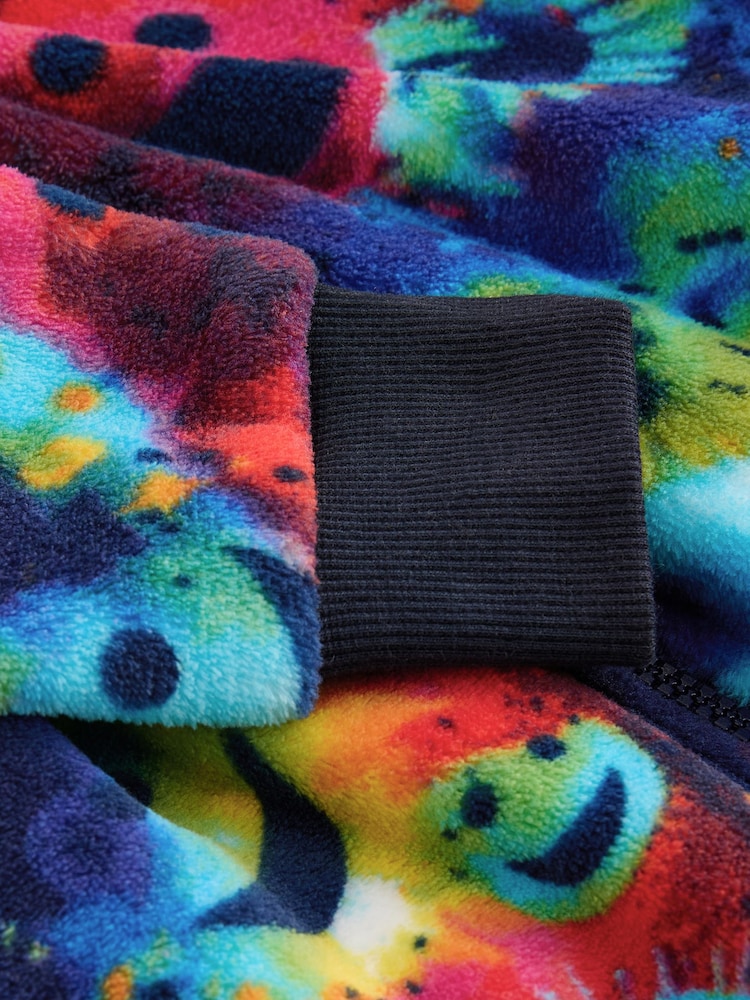 Multi Bright Happy Face Fleece All-In-One (3-16yrs) - Image 5 of 5