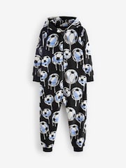 Black Football Fleece All-In-One (3-16yrs) - Image 5 of 9