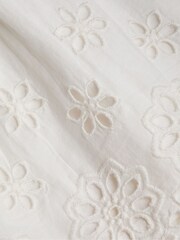 Monsoon White Broderie Blouse - Image 3 of 3