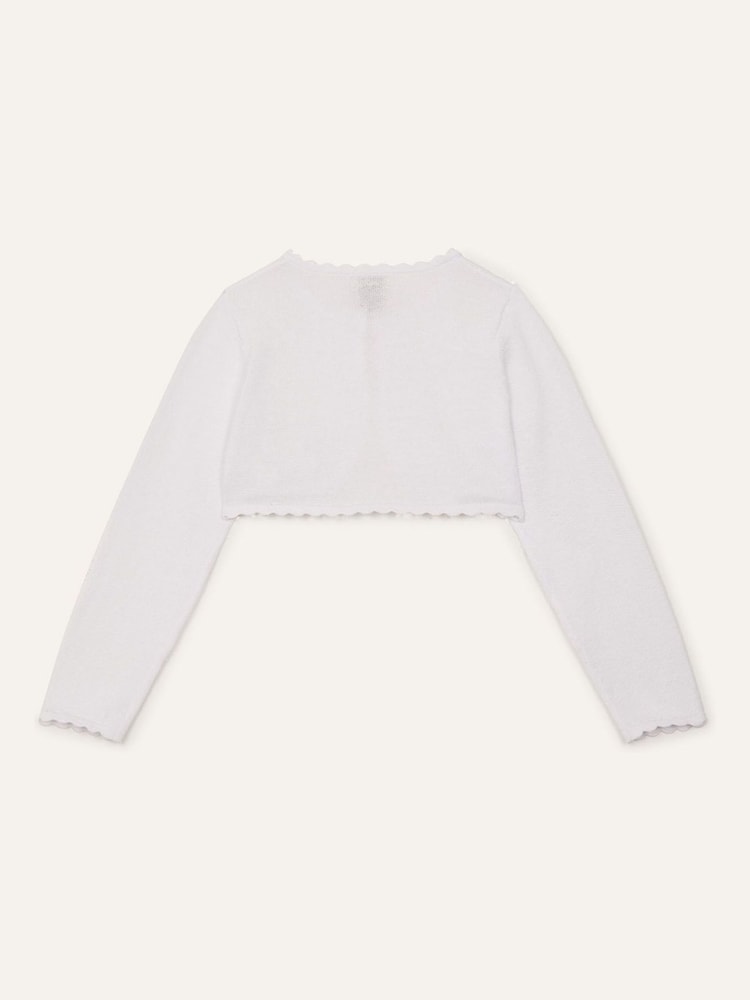 Monsoon White Niamh Cardigan - Image 2 of 3 Monsoon White Niamh Cardigan - Image 2 of 3