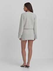 4th & Reckless Grey Oversized Catherine Sweatshirt - Image 5 of 5