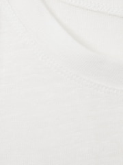 Reiss White Lucy Linen Waterfall Vest - Image 5 of 5