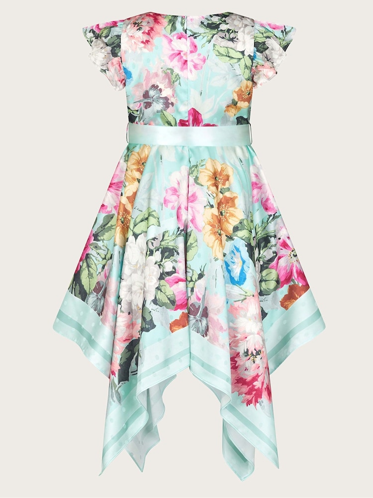 Monsoon Blue Scarf Bloom Dress - Image 2 of 3