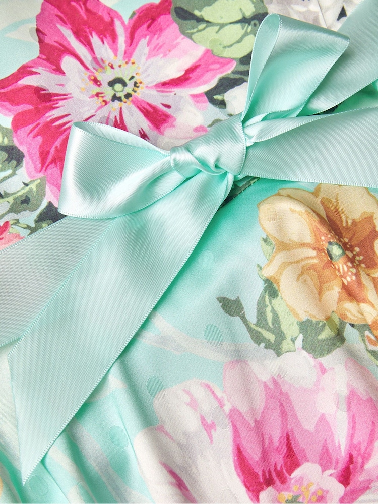 Monsoon Blue Scarf Bloom Dress - Image 3 of 3