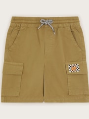 Monsoon Natural 100% Cotton Cargo Pocket Shorts - Image 1 of 3