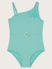 بدلة سباحة شبكية بتصميم زهور من Monsoon - صورة 1 من 3