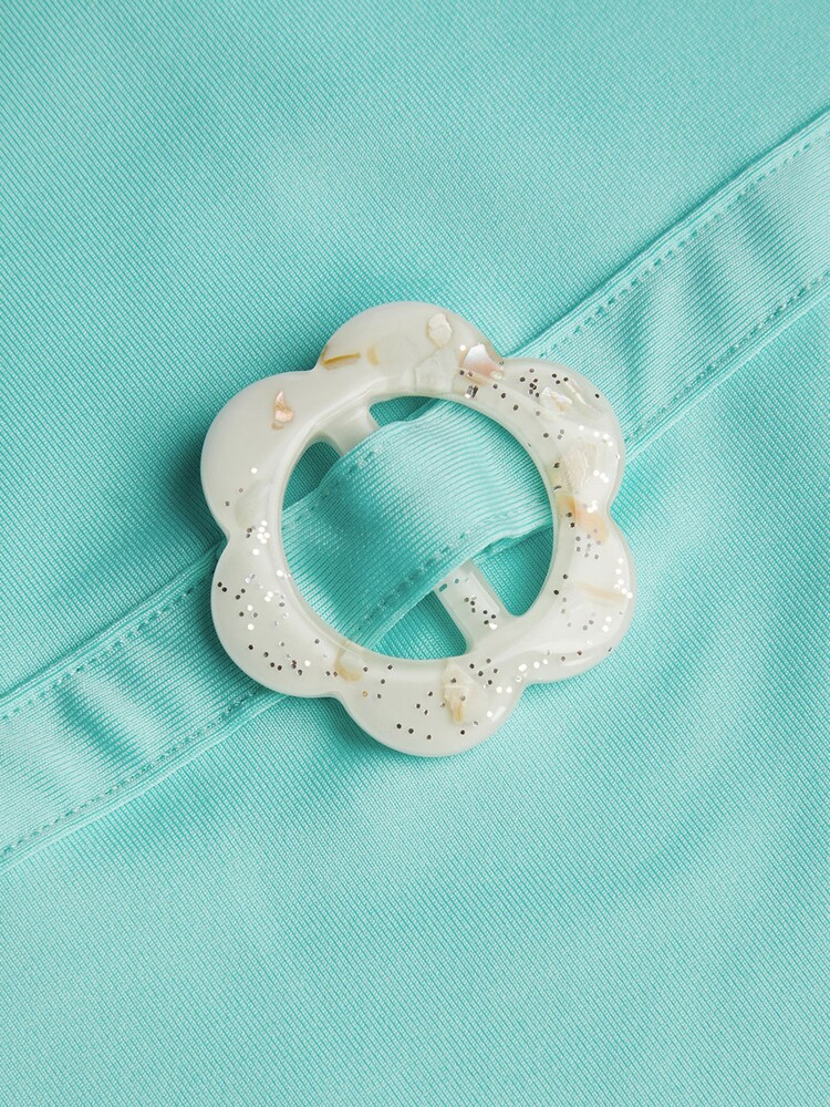 بدلة سباحة شبكية بتصميم زهور من Monsoon - صورة 3 من 3