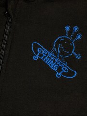 Monsoon Black Sleeveless Zip-Up Hoodie - Image 3 of 3