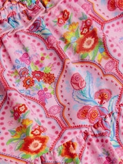 Monsoon Pink Floral Tile Beach Dress - Image 3 of 3