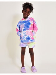 Monsoon Pink Tie Dye Shorts - Image 1 of 4