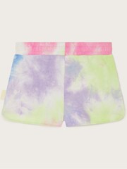 Monsoon Pink Tie Dye Shorts - Image 3 of 4