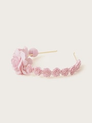 Monsoon Pink Anise Flower Headband - Image 1 of 2
