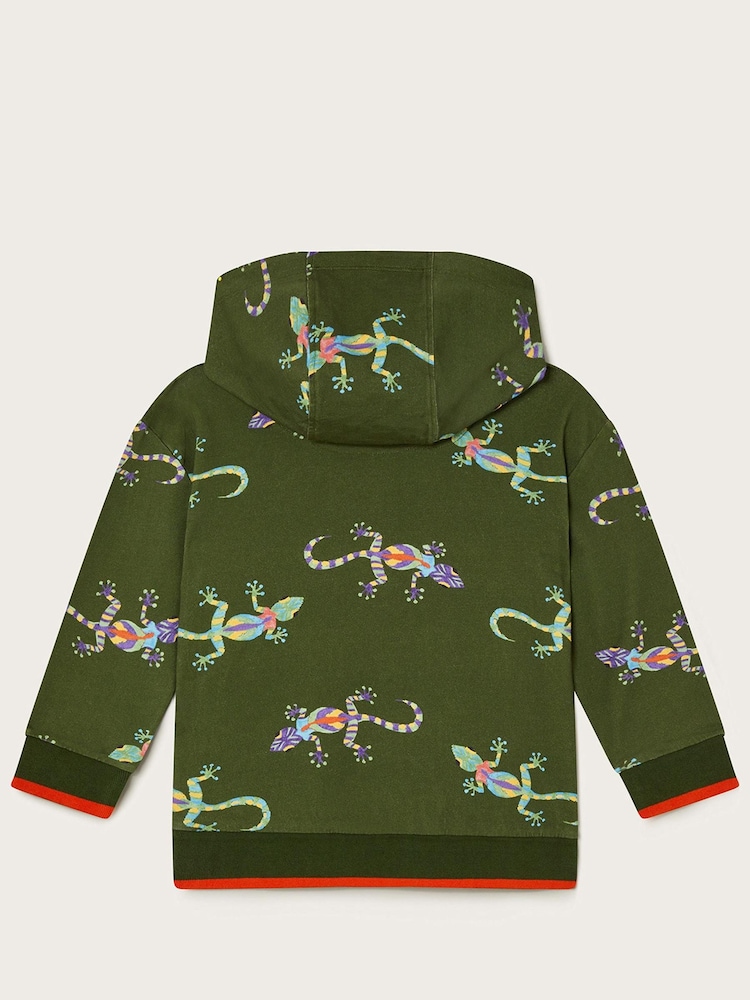 Monsoon Green Gecko Hoodie - Image 2 of 3