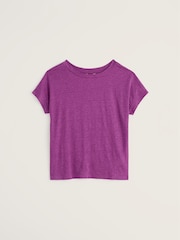 Seasalt Cornwall Purple Carn Cove T-Shirt - Image 4 of 5