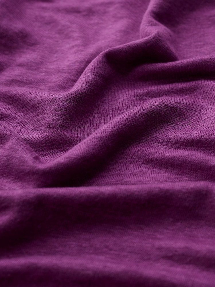 Seasalt Cornwall Purple Carn Cove T-Shirt - Image 5 of 5 Seasalt Cornwall Purple Carn Cove T-Shirt - Image 5 of 5