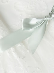 Monsoon White Lace Camelia Organza Rose Dress - Image 3 of 3