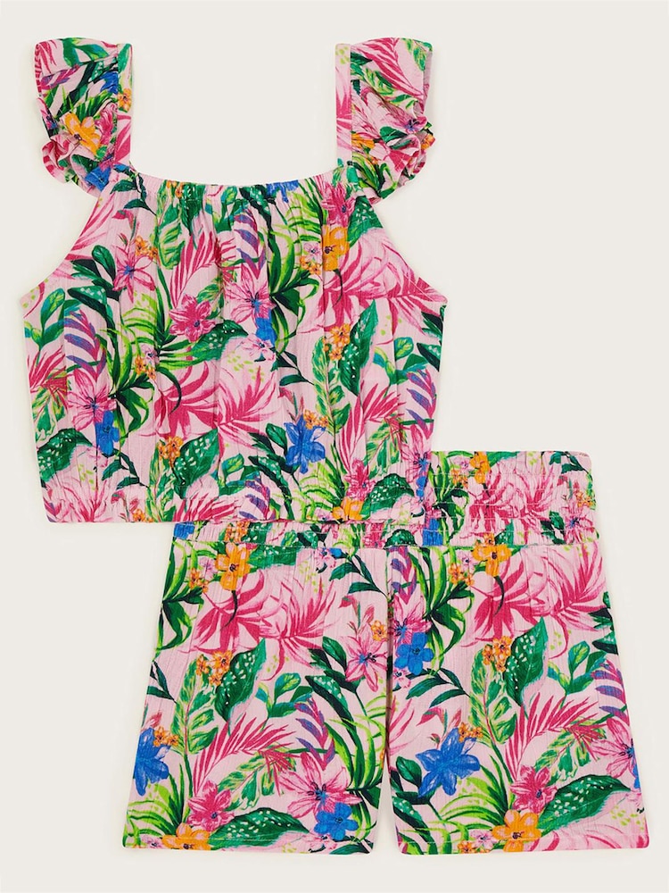 Monsoon Multi Tropical Palm Two Piece Set - Image 2 of 4