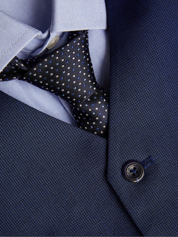 Monsoon Blue Adam 4 Piece Suit with Tie - Image 3 of 3