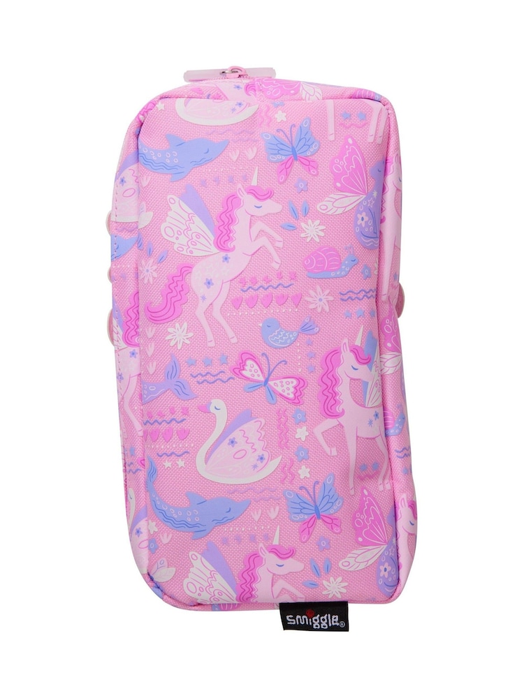 Smiggle Pink Realm Character Pocket Pencil Case - Image 3 of 3 Smiggle Pink Realm Character Pocket Pencil Case - Image 3 of 3