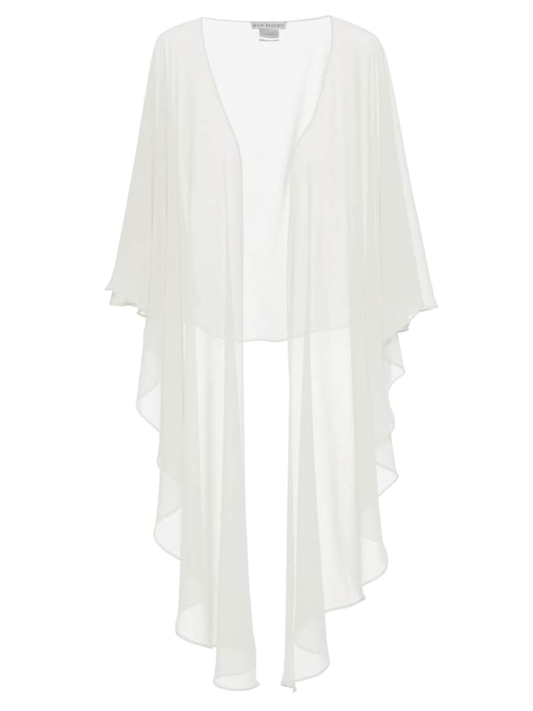 Gina Bacconi Chiffon Shawl CoverUp - Image 1 of 1