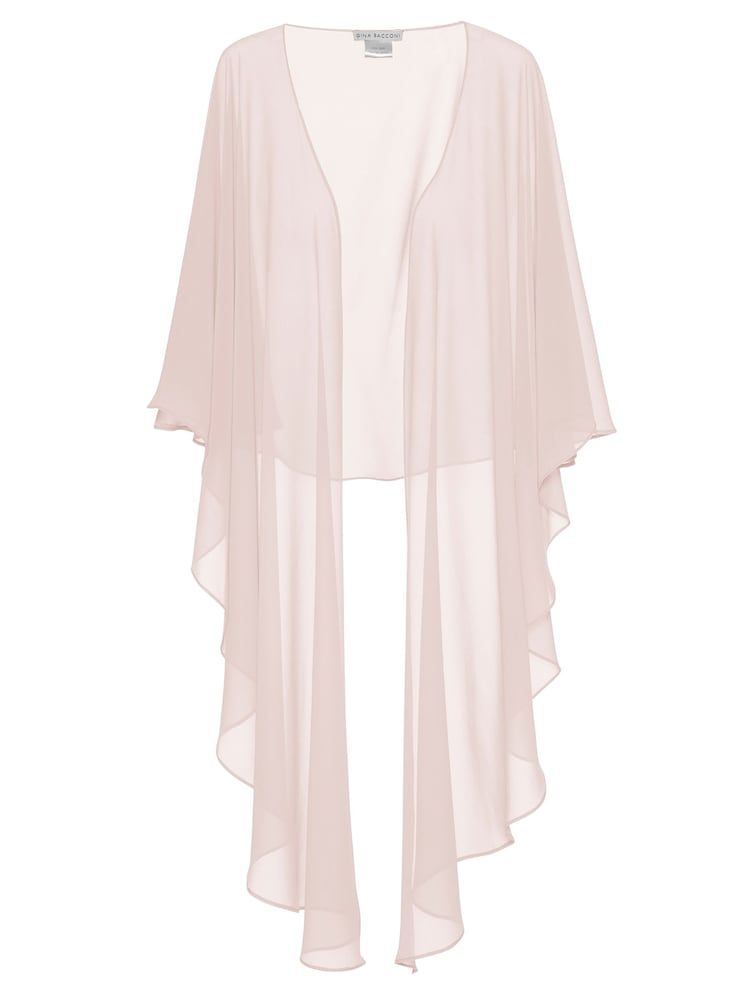 Gina Bacconi Chiffon Shawl CoverUp - Image 1 of 1
