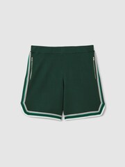 Multicolor verde - Pantalones cortos de punto con cintura elástica Jack de Reiss - Imagen 2 de 6