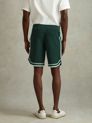 Multicolor verde - Pantalones cortos de punto con cintura elástica Jack de Reiss - Imagen 5 de 6