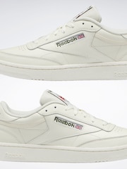 Reebok Cream C 85 Club Shoes - Image 4 of 9