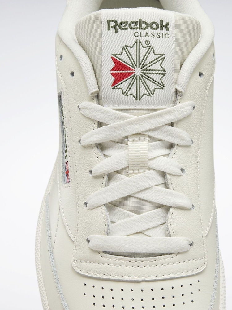Reebok Cream C 85 Club Shoes - Image 8 of 9