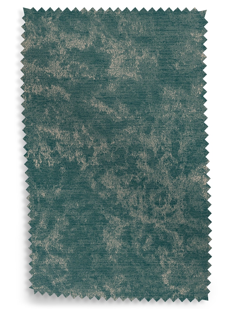 Clarke & Clarke Dark Teal Camille Upholstery Swatch - Image 1 of 1