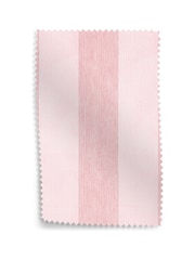 Cath Kidston Palette Pink Canopy Stripe Upholstery Swatch - Image 1 of 1
