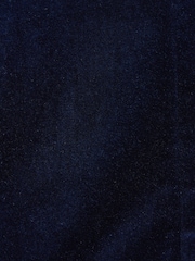 Bleu marine - Ajustement régulier - Signature Pontoglio Italian Fabric Velvet Blazer - Image 6 de 9