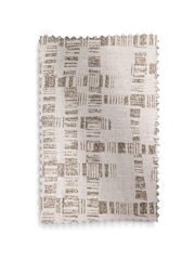 Lustre Jacquard-gefütterte Vorhänge mit Ösen - Bild 6 von 6